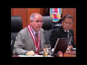 Embedded thumbnail for Sesión N° 26 del Proceso Judicial por los Casos La Cantuta y Barrios Altos (Vigésima sexta sesión) &gt; Videos