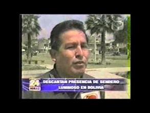 Embedded thumbnail for Jaime de Antezana analista descartó presencia de Sendero Luminoso en Bolivia &gt; Videos