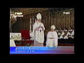 Embedded thumbnail for Cardenal Cipriani se pronunció contra el informe de la Comisión de la Verdad y Reconciliación &gt; Videos