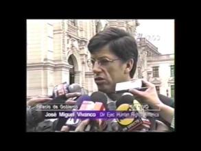 Embedded thumbnail for Declaraciones de José Miguel Vivanco sobre reunión con Alejandro Toledo &gt; Videos