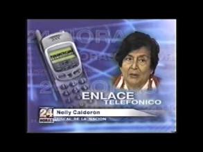 Embedded thumbnail for Nelly Calderón comenta por vía telefónica las acciones que realizará el gobierno sobre el juicio a terroristas &gt; Videos