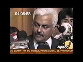 Embedded thumbnail for Ministro Rospigliosi mostró sorpresa ante la posible renuncia del jefe la DIRCOTE, Benedicto Jiménez  &gt; Videos