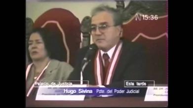 Embedded thumbnail for Declaraciones de Hugo Sivina sobre el caso de Fujimori y la comisión evaluadora de jueces titulares y suplentes &gt; Videos