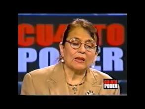 Embedded thumbnail for Entrevista a la doctora Nelly Calderón, fiscal de la nación, sobre el Informe Final de la CVR  &gt; Videos