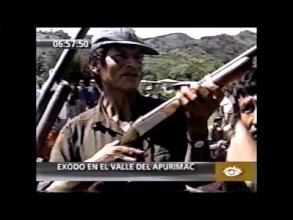 Embedded thumbnail for Pobladores del valle del Apurímac abandonan sus tierras &gt; Videos