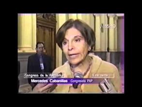 Embedded thumbnail for Mercedes Cabanillas cuestiona Informe Final de la Comisión de la Verdad y Reconciliación &gt; Videos