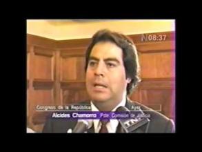 Embedded thumbnail for Congresista AIcides Chamorro, reafirmó que el único responsable de la extradición de Adolfo Olaechea  &gt; Videos