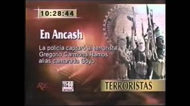 Embedded thumbnail for En Ancash, la policía capturó al terrorista Gregorio Carmona Ramos &gt; Videos
