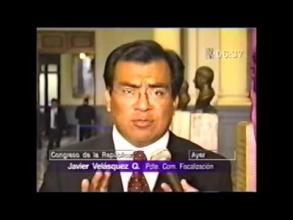 Embedded thumbnail for Presidente de la Comisión de Fiscalización, Javier Velásquez Quesquén, anunció la conformación de una nueva Comisión de Investigación &gt; Videos