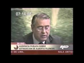 Embedded thumbnail for Desde el Congreso,  Audiencia Pública sobre la extradición de Alberto Fujimori &gt; Videos
