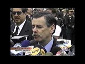 Embedded thumbnail for El ministro del Interior, Fernando Rospigliosi, declaró sobre reuniones de líderes senderistas &gt; Videos