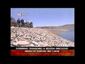 Embedded thumbnail for Informe: Gobierno transfirió a región Ayacucho proyecto especial Río Cachi  &gt; Videos