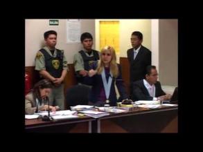Embedded thumbnail for Sesión N° 123 del Proceso Judicial por los Casos La Cantuta y Barrios Altos (Centésima vigésima tercera sesión) &gt; Videos