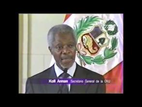 Embedded thumbnail for Actividades de Kofi Annan en la sede gubernamental. La ONU no puede intervenir en la extradición  &gt; Videos