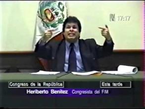 Embedded thumbnail for Conferencia de prensa del congresista Heriberto Benítez sobre el caso de Leonor La Rosa &gt; Videos