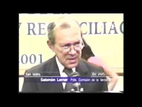Embedded thumbnail for Desde el hotel Melia de San Isidro, Salomón Lerner habla sobre la matanza de Totos en Ayacucho &gt; Videos