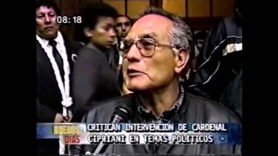 Embedded thumbnail for Critican intervención del cardenal Cipriani en temas políticos &gt; Videos