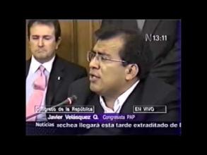 Embedded thumbnail for Conferencia de prensa de la bancada aprista rechazando vinculaciones del APRA con el comando Rodrigo Franco &gt; Videos
