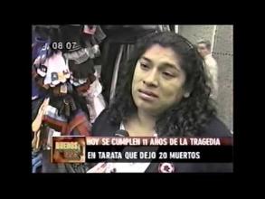 Embedded thumbnail for Once años del atentado de Tarata &gt; Videos