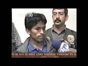 Embedded thumbnail for Policía Nacional del Perú de Cotabambas detuvo a requisitoriado por terrorismo &gt; Videos