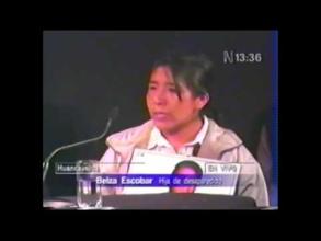 Embedded thumbnail for Testimonios de Belza Escobar Quispe y Felícitas Quispe &gt; Videos