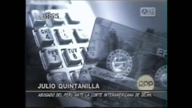 Embedded thumbnail for Julio Quintanilla menciona que Alan García debe dar cuenta de la matanza de los penales en el Frontón &gt; Videos