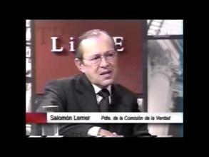 Embedded thumbnail for Entrevista a Salomón Lerner sobre su presentación en el Congreso &gt; Videos