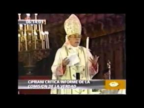 Embedded thumbnail for Pronunciamiento del cardenal Cipriani sobre el Informe Final de la Comisión de la Verdad y Reconciliación &gt; Videos