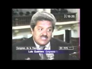Embedded thumbnail for Congresista Luis Guerrero menciona responsabilidad del expresidente en delitos de lesa humanidad &gt; Videos