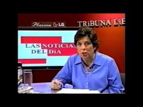Embedded thumbnail for Rosa María Palacios informa que Eliane Karp respaldo a la Comisión de la Verdad y Reconciliación (CVR) &gt; Videos