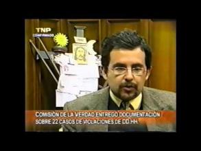 Embedded thumbnail for Exsecretario Ejecutivo de la Comisión de la Verdad y Reconciliación, Javier Ciurlizza, rechazó publicación de denunciados por violación de derechos humanos que hace diario Perú 21 &gt; Videos