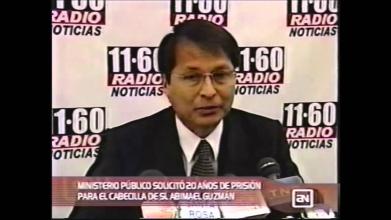 Embedded thumbnail for Ministerio Público solicita 20 años para Abimael Guzmán &gt; Videos