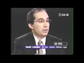 Embedded thumbnail for Entrevista a David Lobatón sobre el juicio a Vladimiro Montesinos &gt; Videos