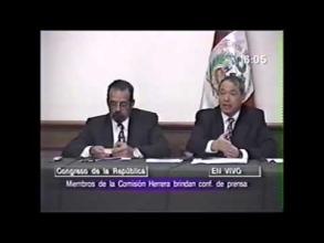 Embedded thumbnail for Conferencia de la Comisión Herrera - caso de violación de derechos humanos y tráfico de armas y  la responsabilidad de Alberto Fujimori &gt; Videos