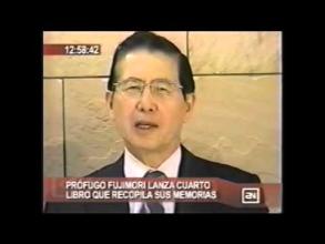 Embedded thumbnail for Expresidente Fujimori lanzó su autobiografía: El camino hacia la presidencia, en el que anuncia su retorno a Perú, hace recuerdo de sus memorias &gt; Videos