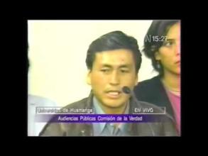 Embedded thumbnail for Testimonios de los pobladores de Huancapi - audiencias públicas &gt; Videos
