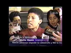 Embedded thumbnail for Declaraciones de Martha Moyano &gt; Videos