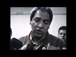 Embedded thumbnail for El presidente de la región Ayacucho cuestiona la detención del dirigente cocalero Nelson Palomino &gt; Videos