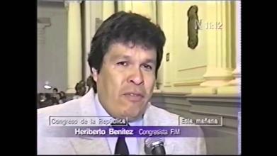 Embedded thumbnail for Heriberto Benítez - caso Fujimori &gt; Videos