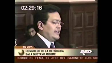Embedded thumbnail for Declaraciones del congresista Gustavo Pacheco sobre las investigaciones del caso Mantilla &gt; Videos
