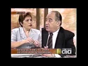 Embedded thumbnail for Entrevista con Antero Flores Aráoz y Luz Salgado sobre la sentencia del Tribunal Constitucional &gt; Videos