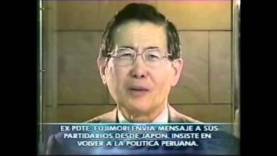 Embedded thumbnail for Alberto Fujimori envió un mensaje grabado a la ciudad de Ayacucho &gt; Videos