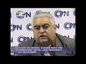 Embedded thumbnail for Declaraciones del abogado de Abimael Guzmán  &gt; Videos