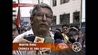 Embedded thumbnail for Crónica de la captura de Martín Rivas  &gt; Videos