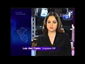 Embedded thumbnail for Luis Alva Castro (PAP) opina sobre el mensaje del presidente Toledo  &gt; Videos