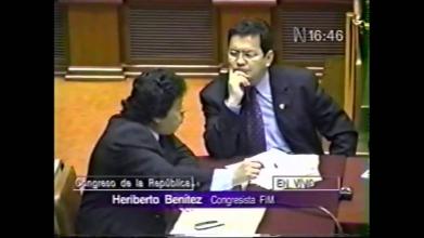 Embedded thumbnail for Congresista Heriberto Benítez pide que Congreso tenga facultades en investigaciones  &gt; Videos