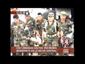 Embedded thumbnail for Junín, miembros del Ejército capturaron al camarada Dalton, considerado el segundo al mando de Sendero Luminoso &gt; Videos