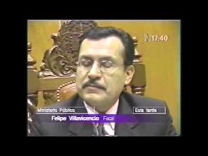 Embedded thumbnail for Conferencia de prensa del fiscal Felipe Villavicencio López &gt; Videos
