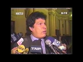 Embedded thumbnail for Heriberto Benitez señaló que evalúa denunciar a la Fiscal de la Nación &gt; Videos