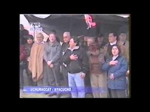 Embedded thumbnail for Ceremonia de la promulgación de los mártires de Uchuraccay, transimisión en vivo desde Uchuraccay &gt; Videos